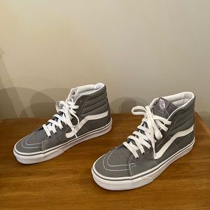 Gray High Top Vans